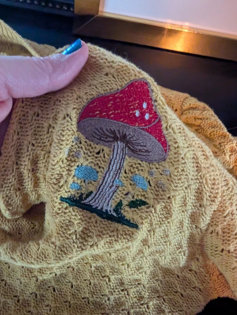 Hemet Embroidered Cardigan